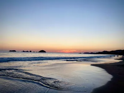 Sunset on the Beach