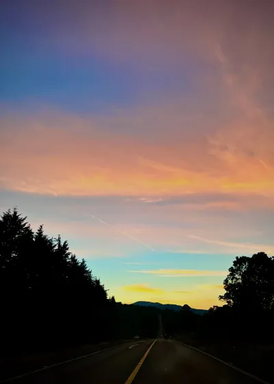 New Year's Sunset