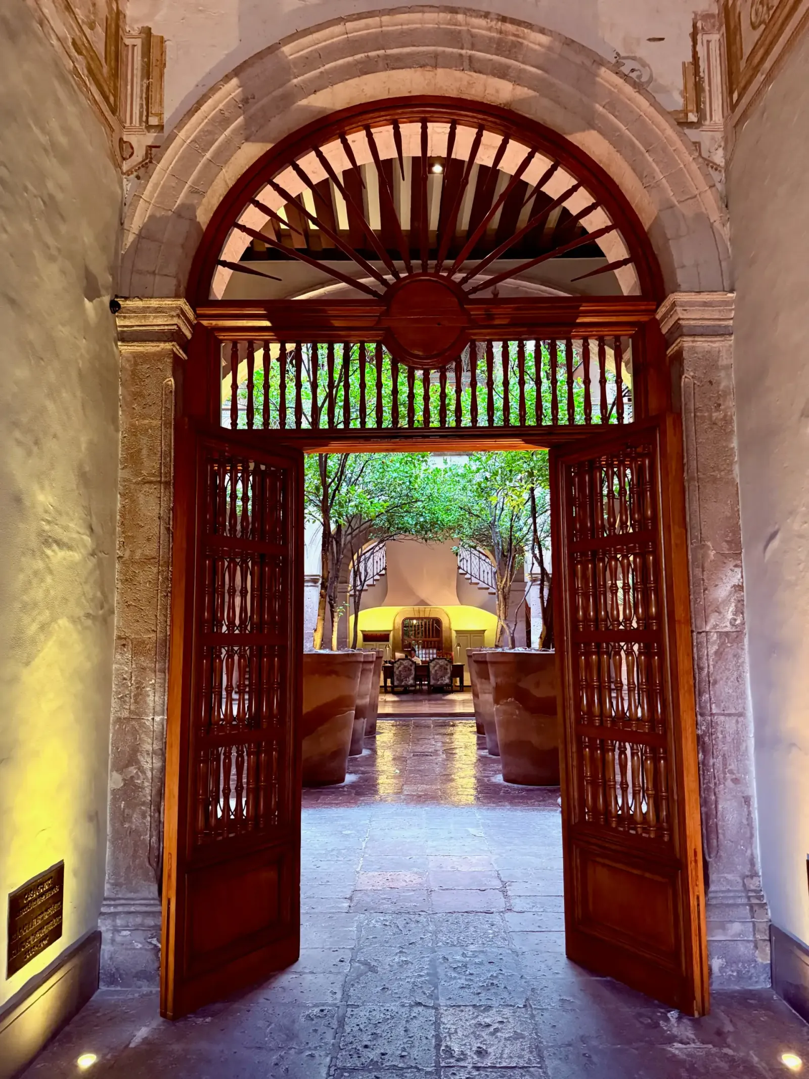 Hotel Entrance, Morelia