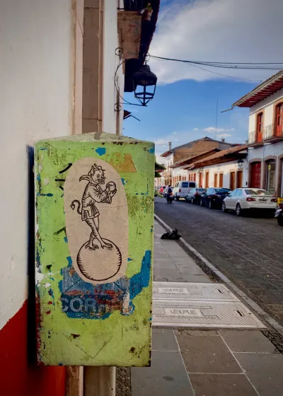 Devil Sticker, Pátzcuaro Street