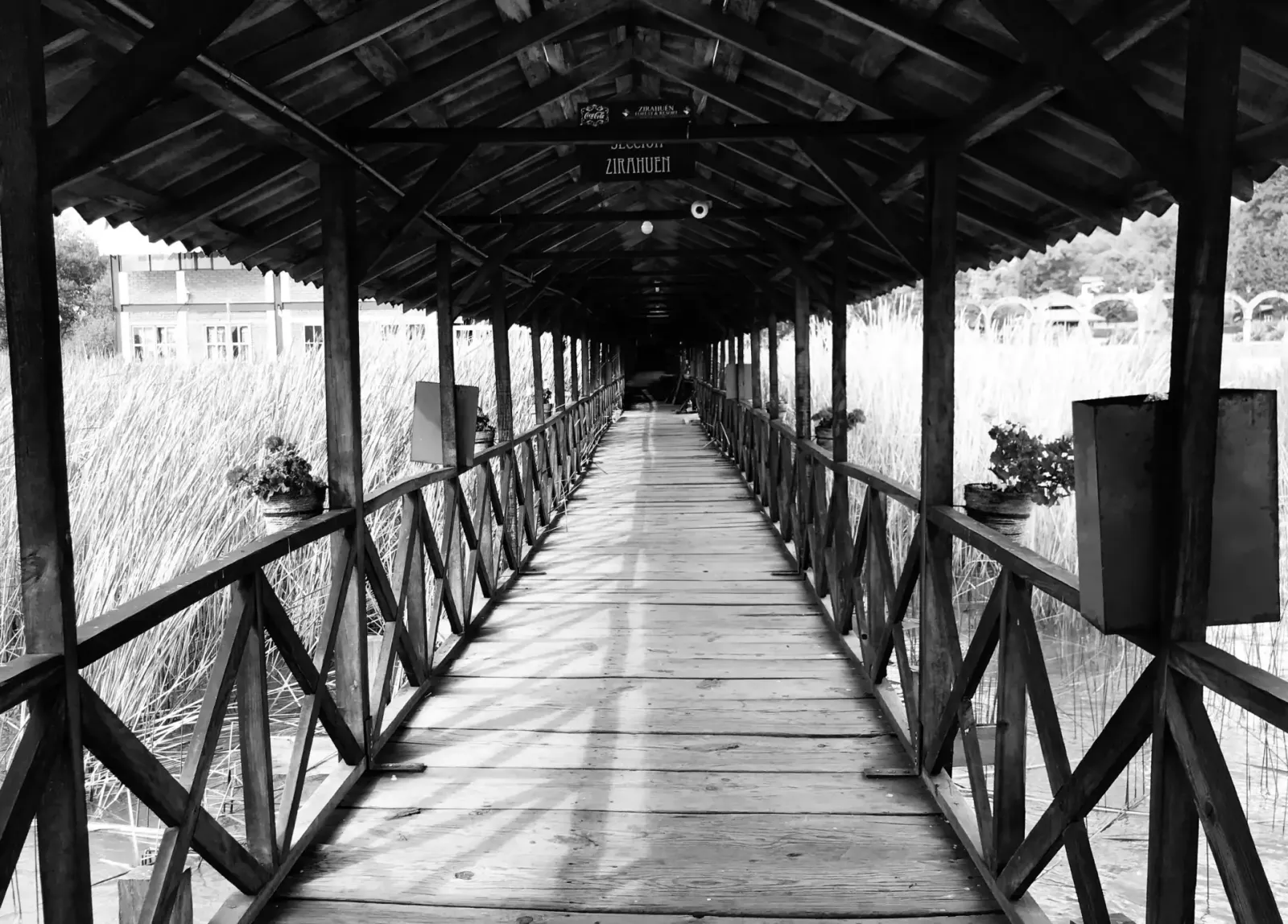 Boardwalk to Lake Zirahuén