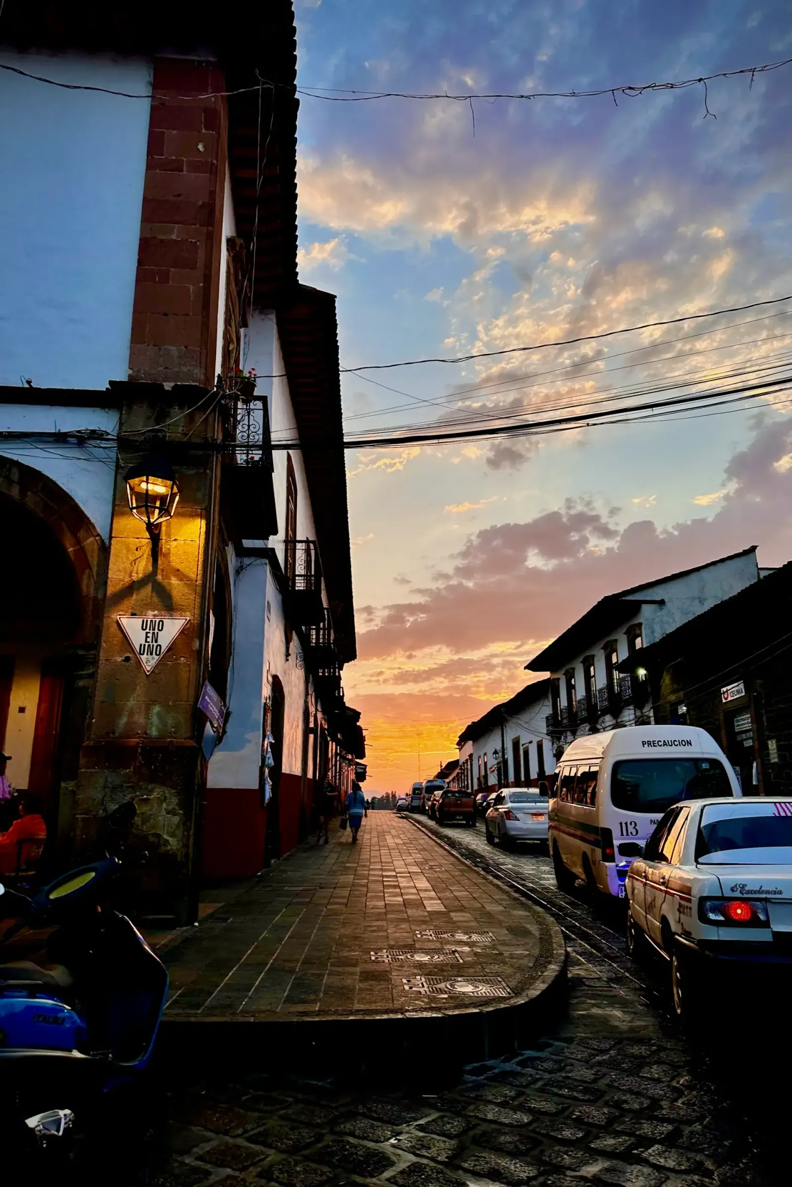 Dusk on the Street